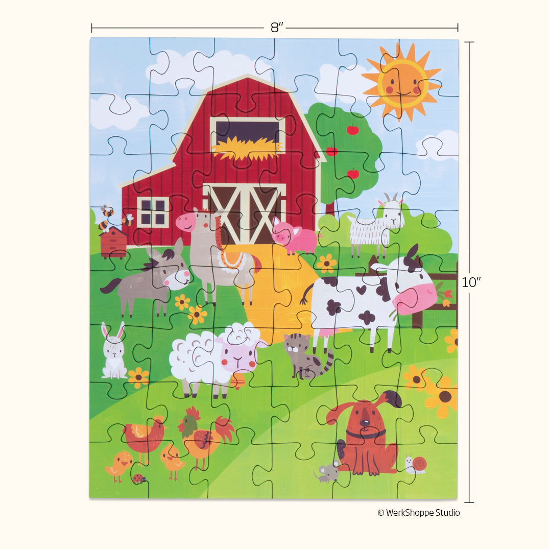 Farm LIfe Puzzle, 48 Pieces