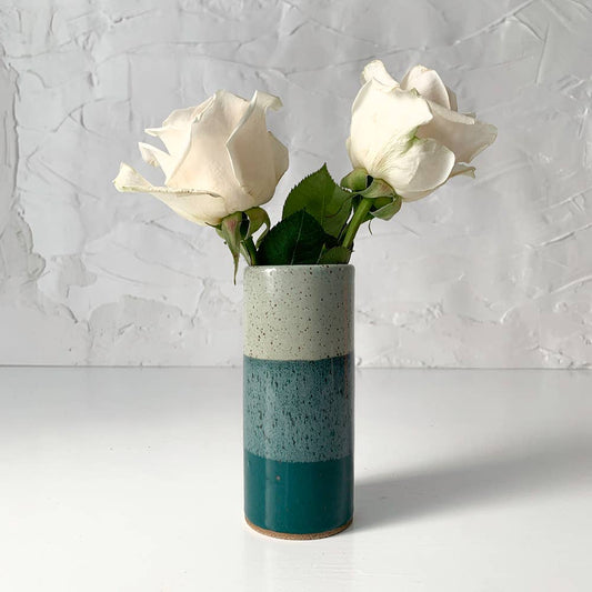 Stoneware Bud Vase, 3 colors