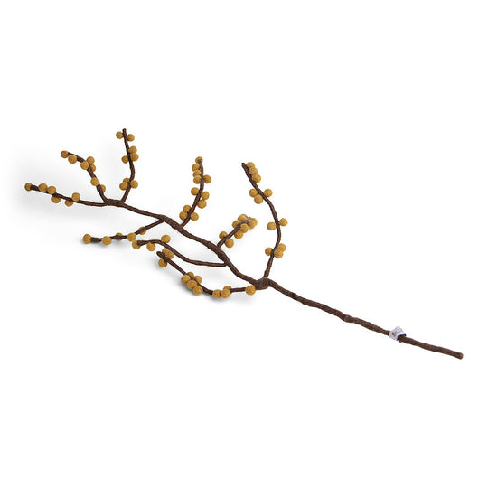 Felt Branch with Berries, 3 colors