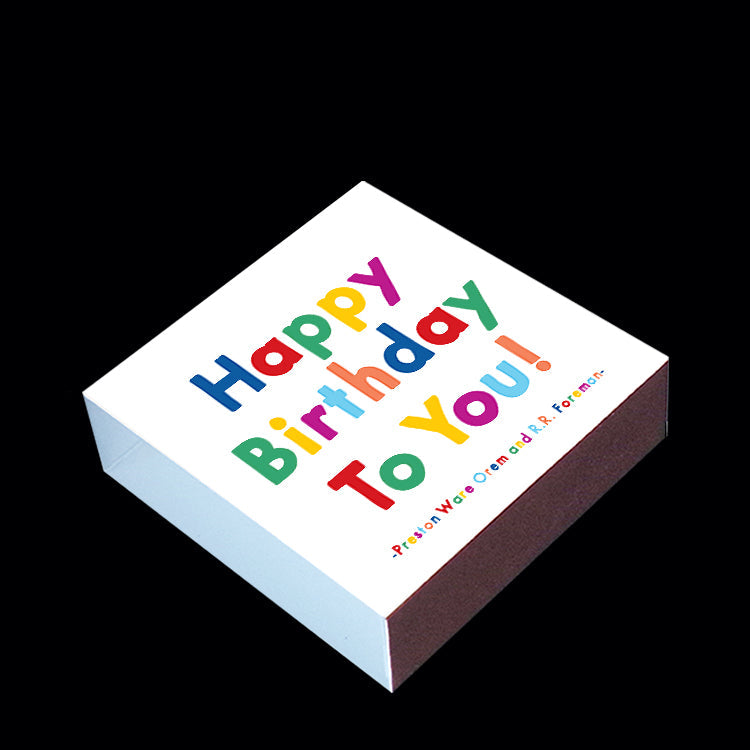 Happy Birthday To You Matchbox, box of 80