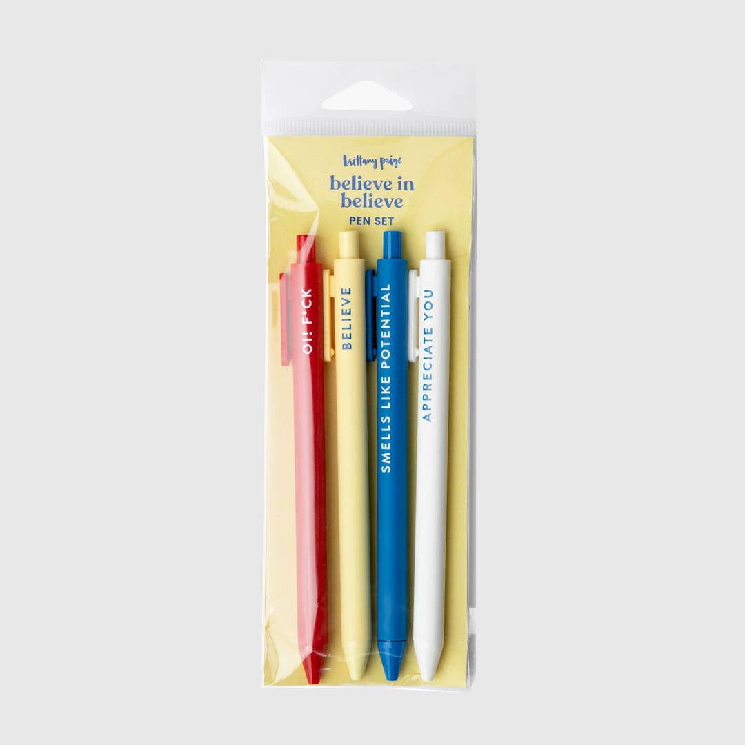 Do You Believe Jotter Pens, Set of 4