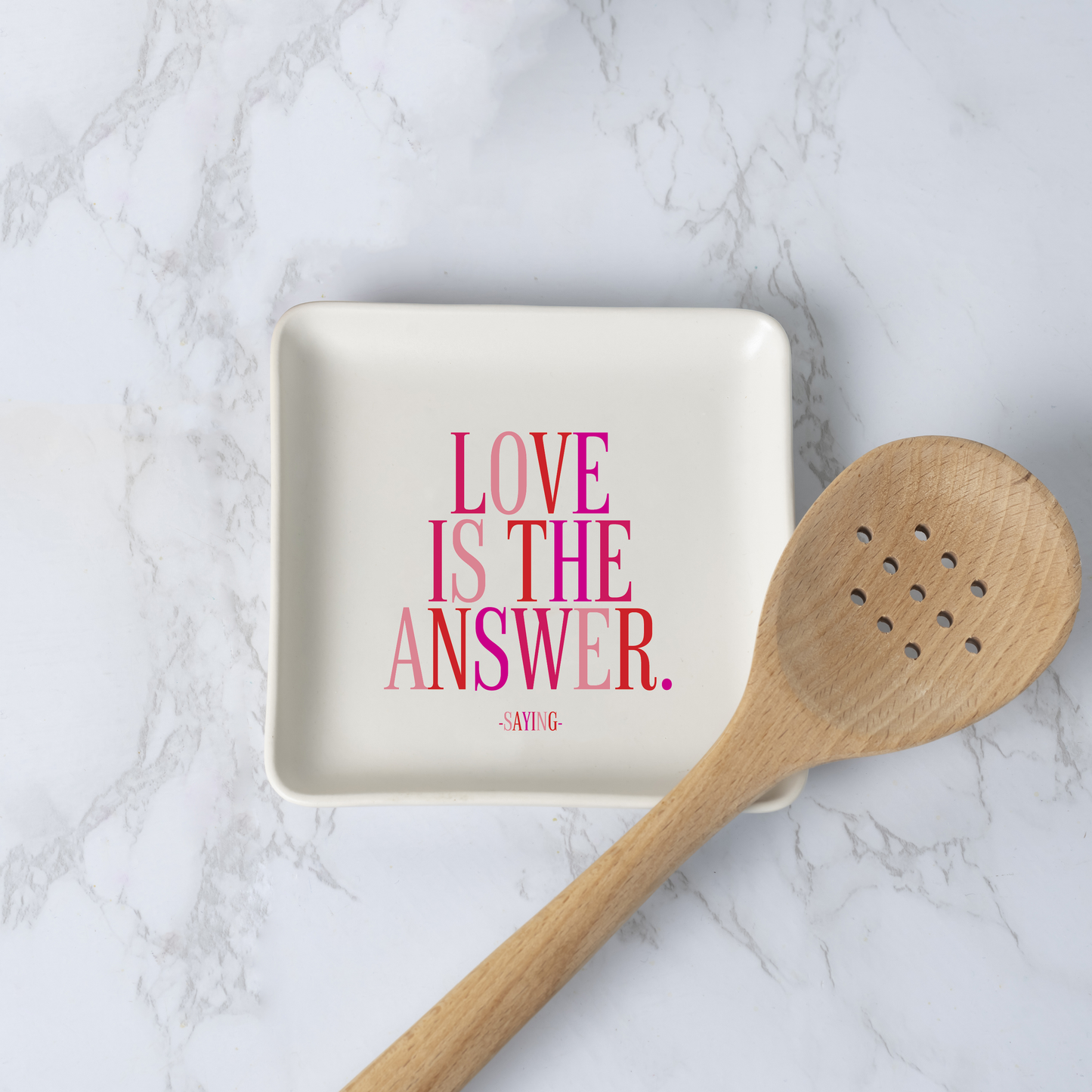 Love is the Answer Trinket Dish