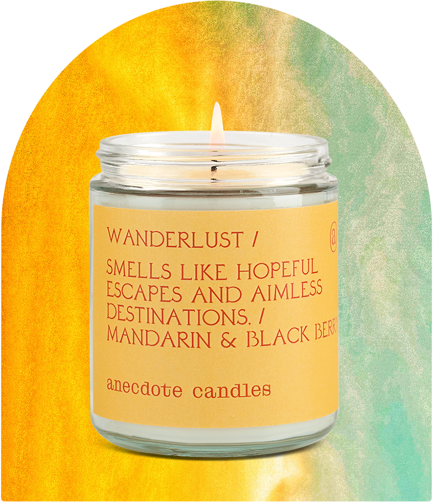 Wanderlust Candle Candle, 7.8 oz