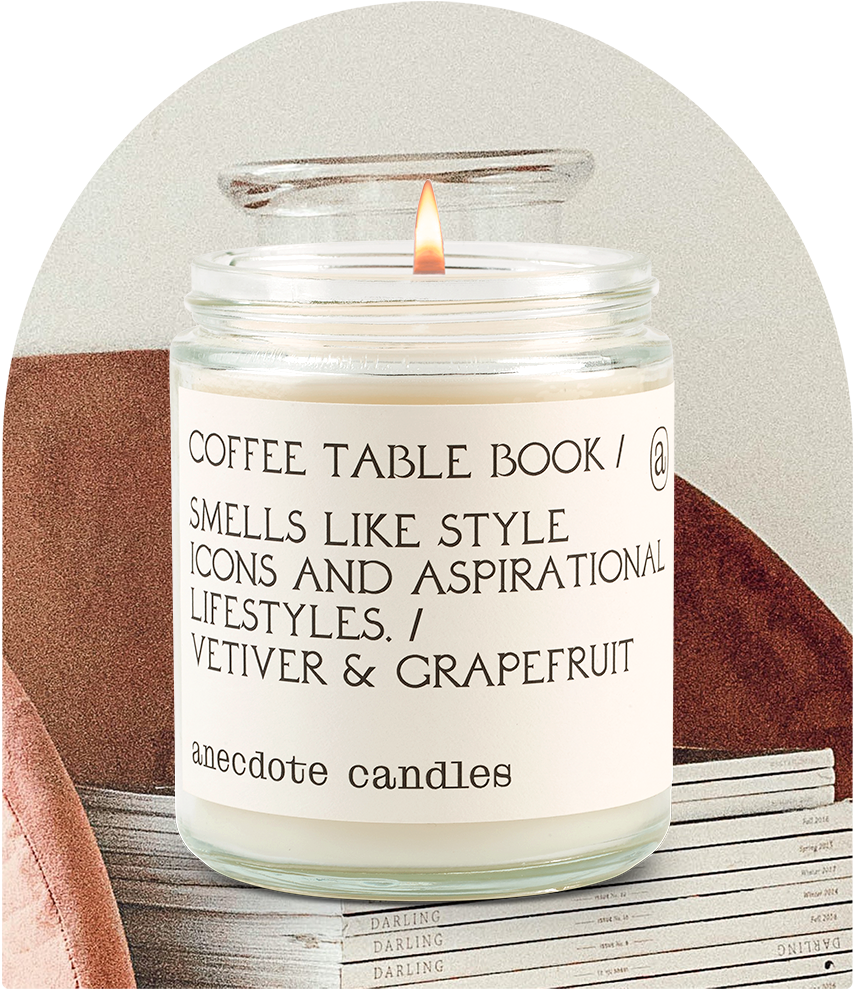 Coffee Table Book Candle, 7.8 oz