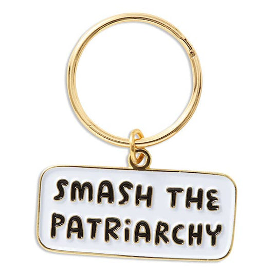 Smash The Patriarchy Key Chain