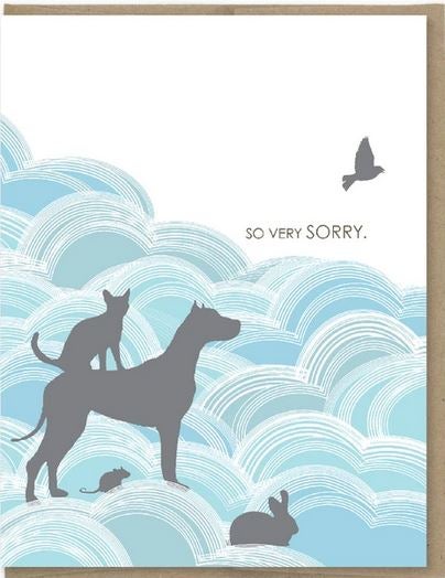 So Very Sorry Pet Card