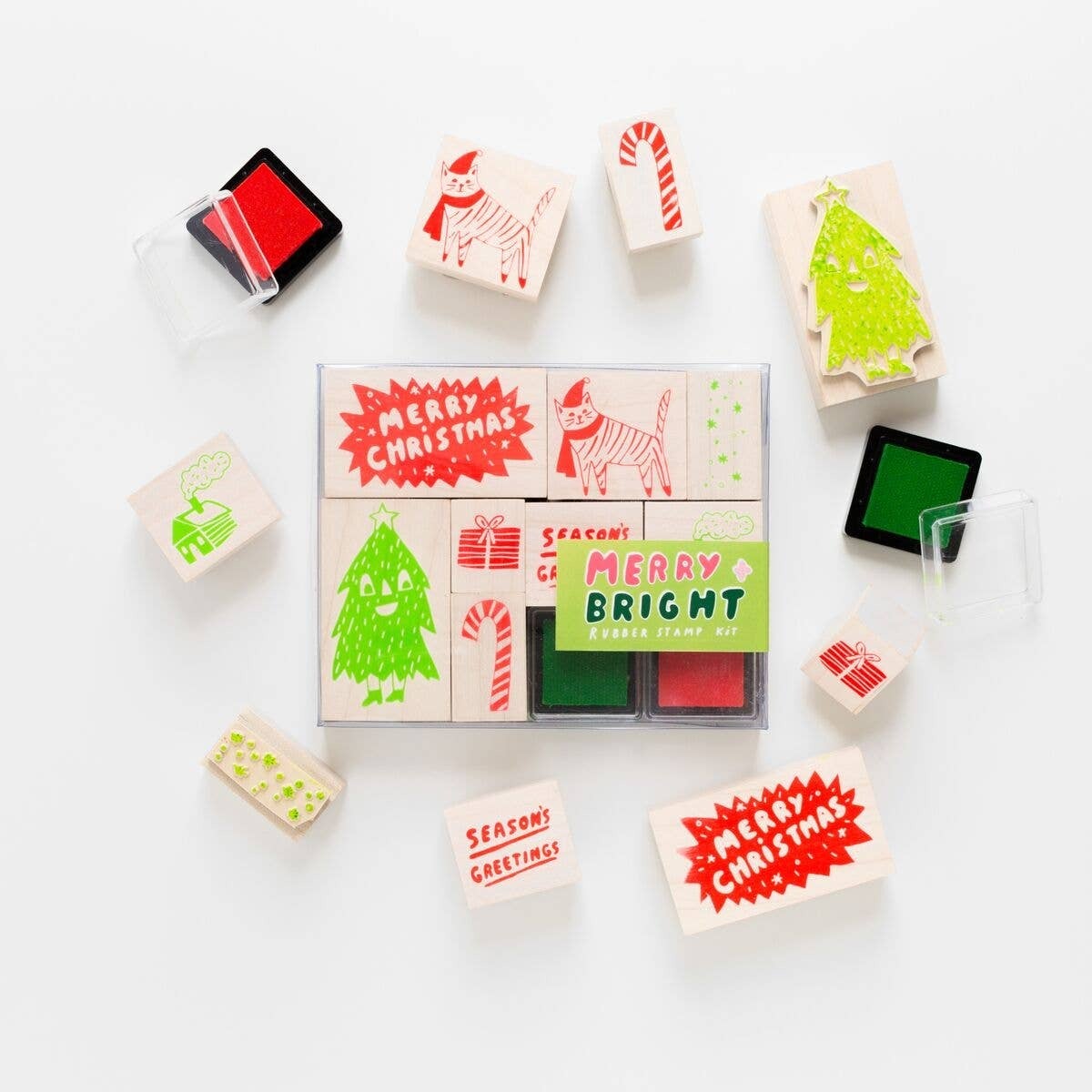 Merry And Bright Stamp Kit