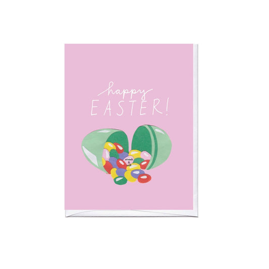 Scratch & Sniff Jelly Beans Easter Card