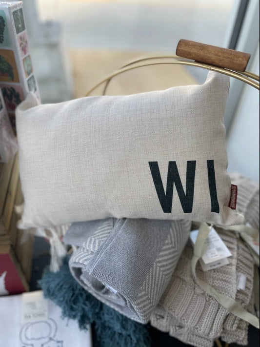 Canvas Pillow - WI