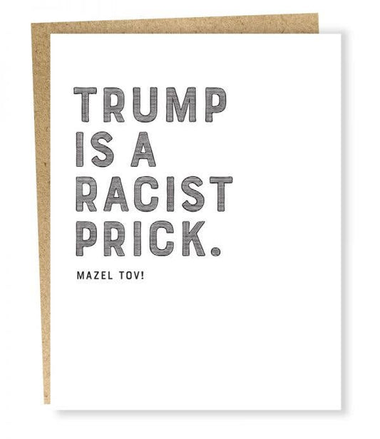 Trump Prick Card