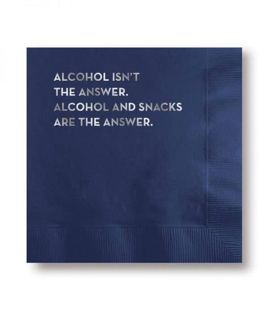 Cocktail Napkins - The Answer