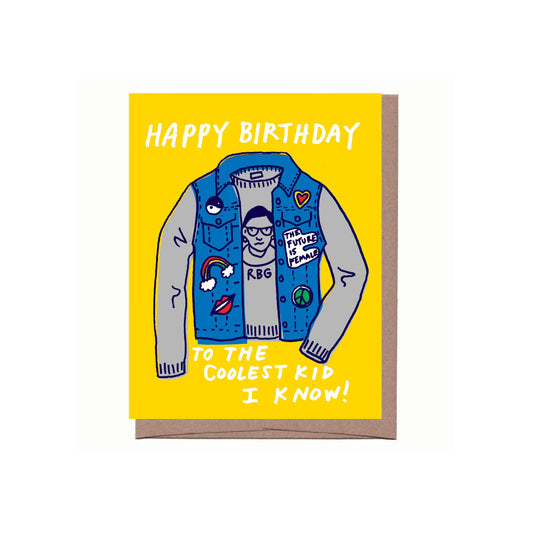 Coolest Kid Birthday Card