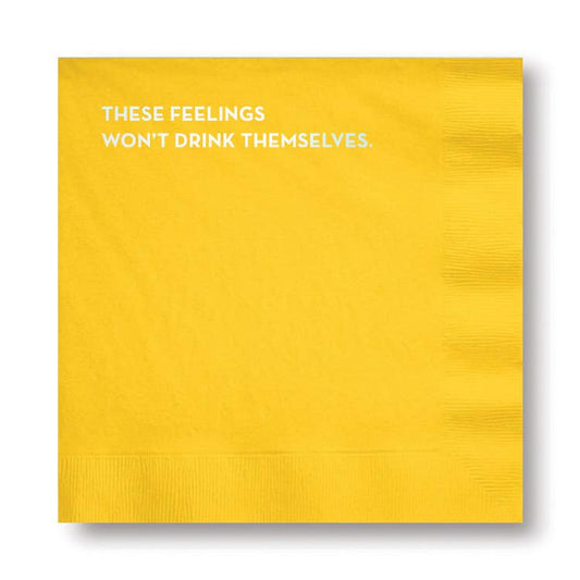 Cocktail Napkins - These Feelings