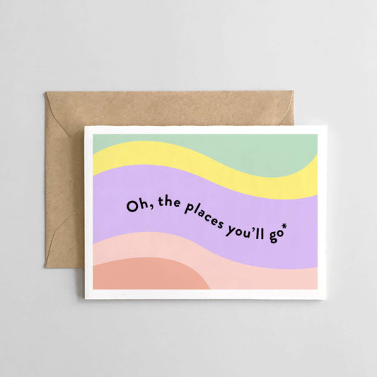 Oh, The Places You'll Go Graduation Card