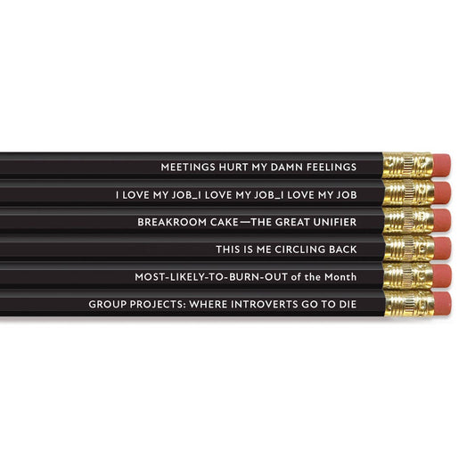 Business Casual Pencil, Set of 6