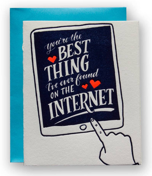 Internet Romance Card