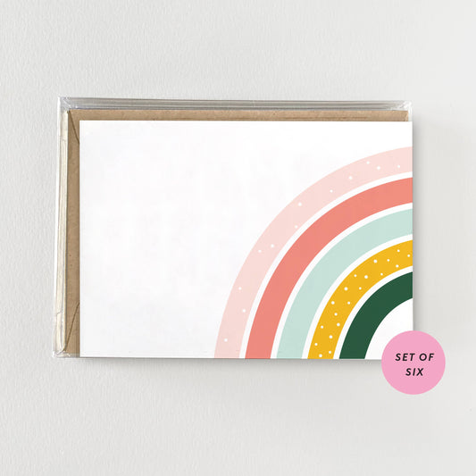 Boxed Cards, Over The Rainbow, Set of 6