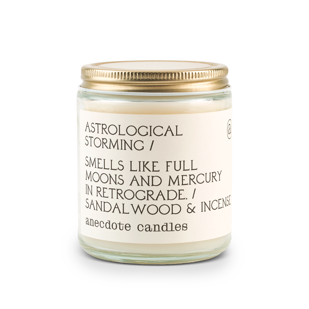 Astrological Storming Candle, 7.8 oz