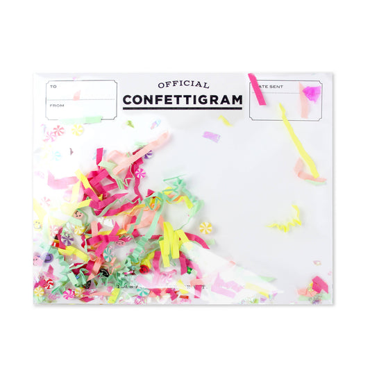 Confettigram Birthday Card