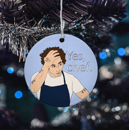 The Bear "Yes Chef" Ornament