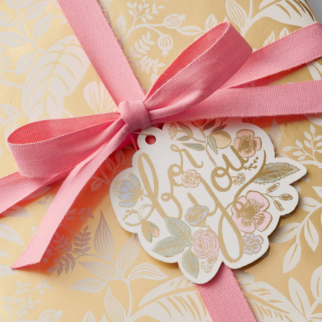 Tissue Paper, Ribbons and Gift Tags