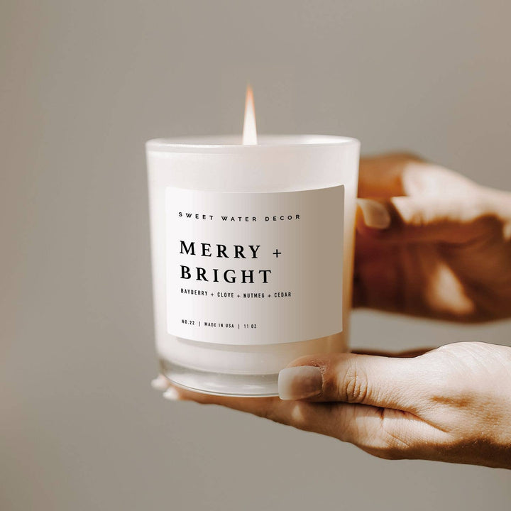 Merry and Bright Soy Candle, 11 oz