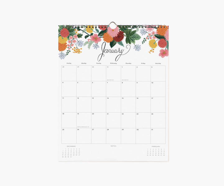 2026 Dahlia Appointment Calendar
