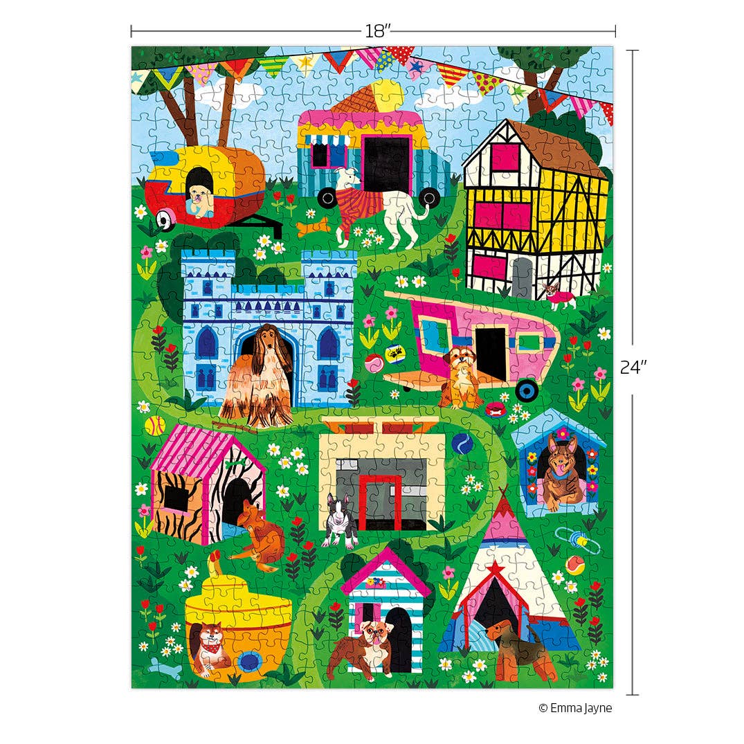 Doggie Dreamhouse Puzzle, 500 Pieces