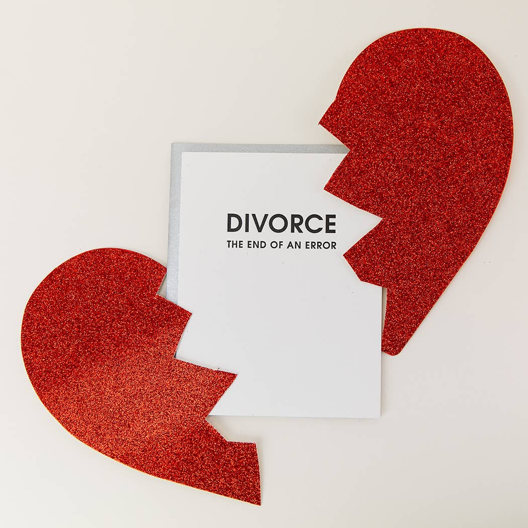 Divorce: End of an Error Card