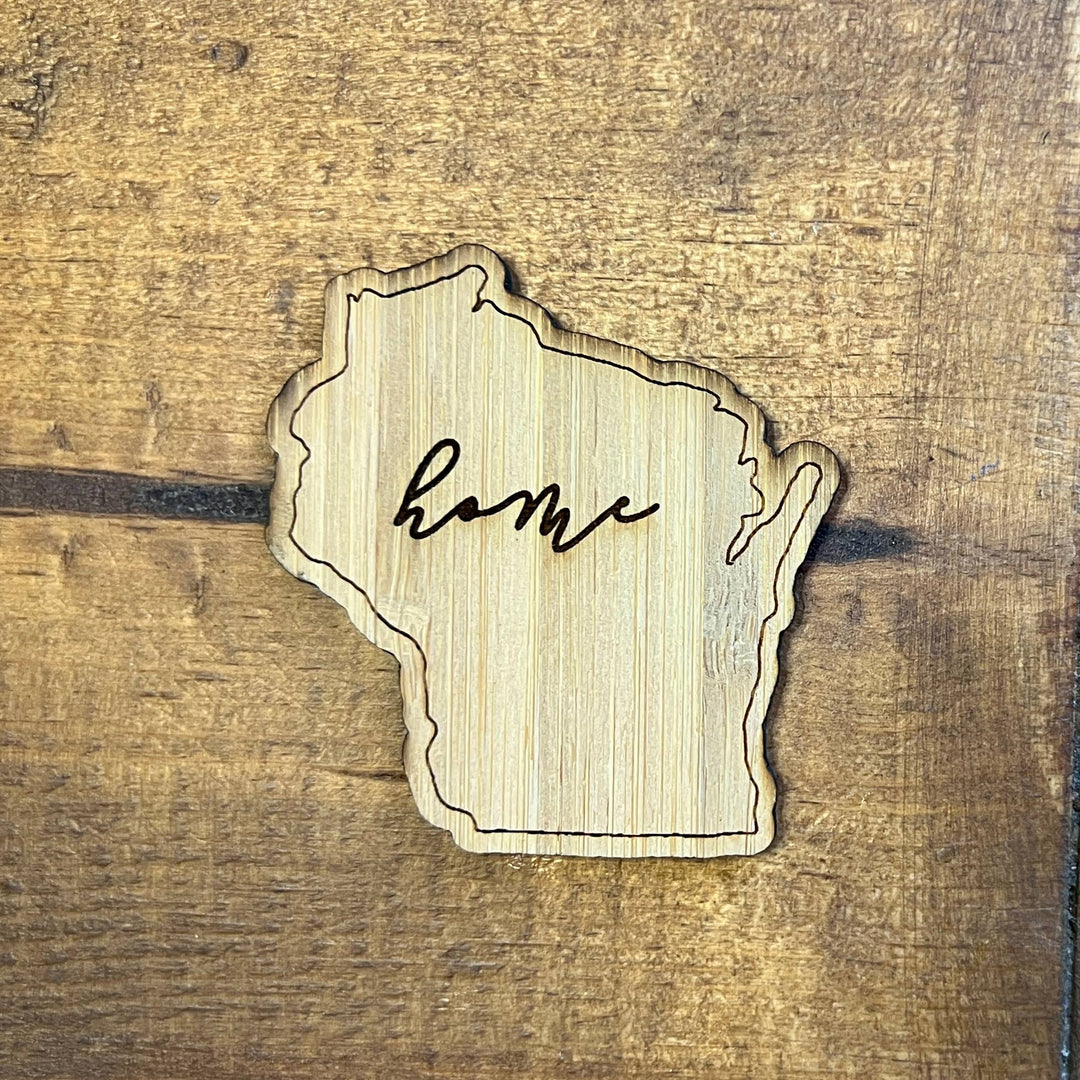 Wisconsin Home Magnet