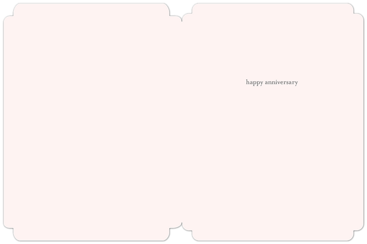 A Little Toast to You Anniversary Card