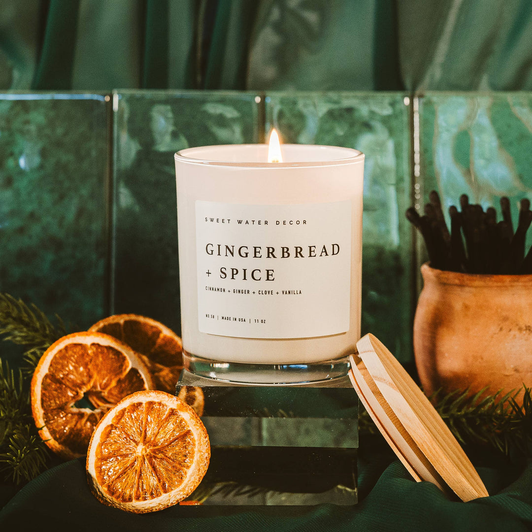 Gingerbread and Spice Soy Candle, 4 Sizes