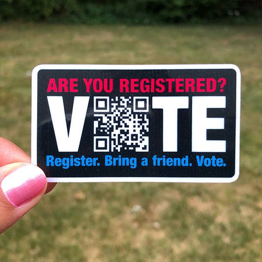 QR Code Vote Sticker