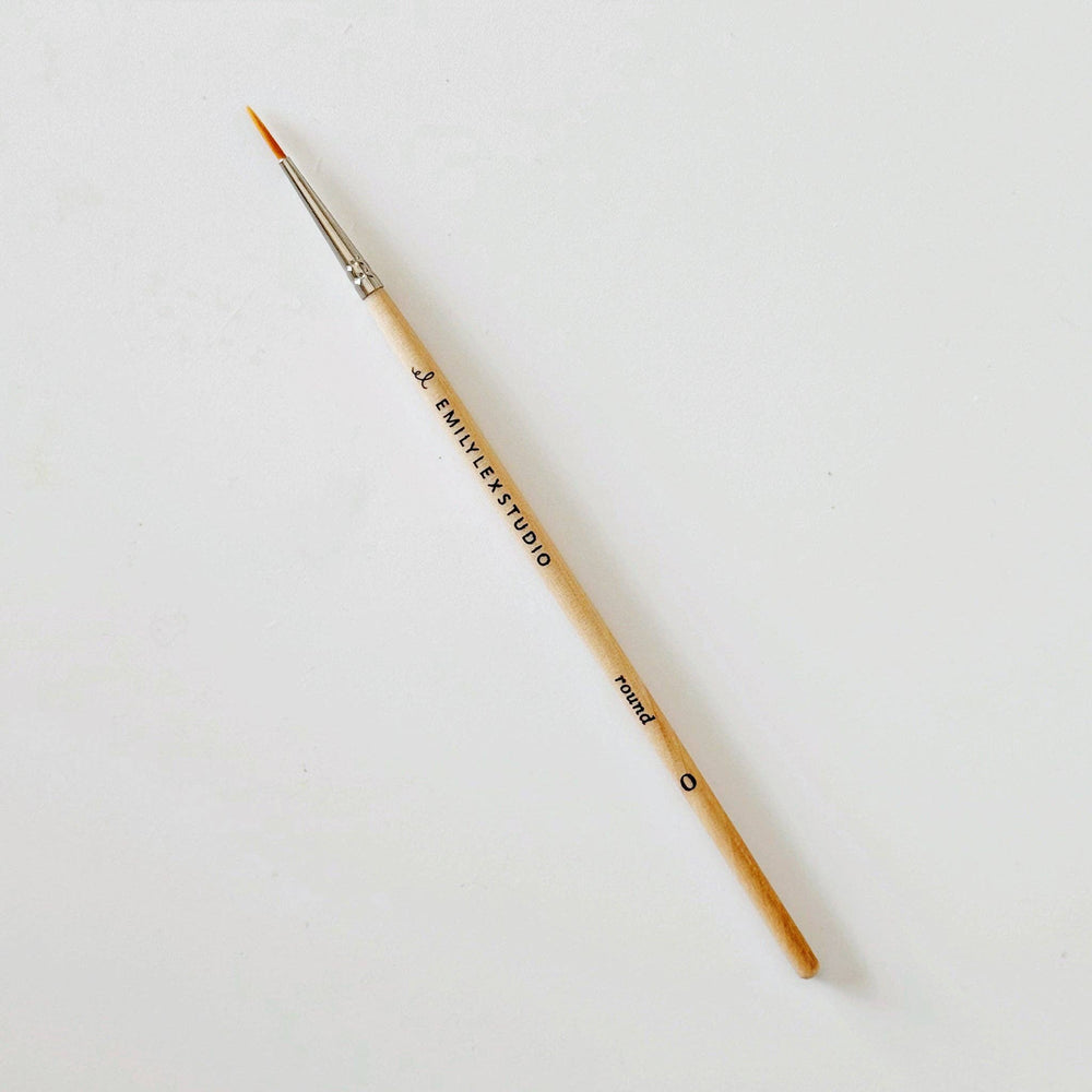 The size 0 paintbrush.