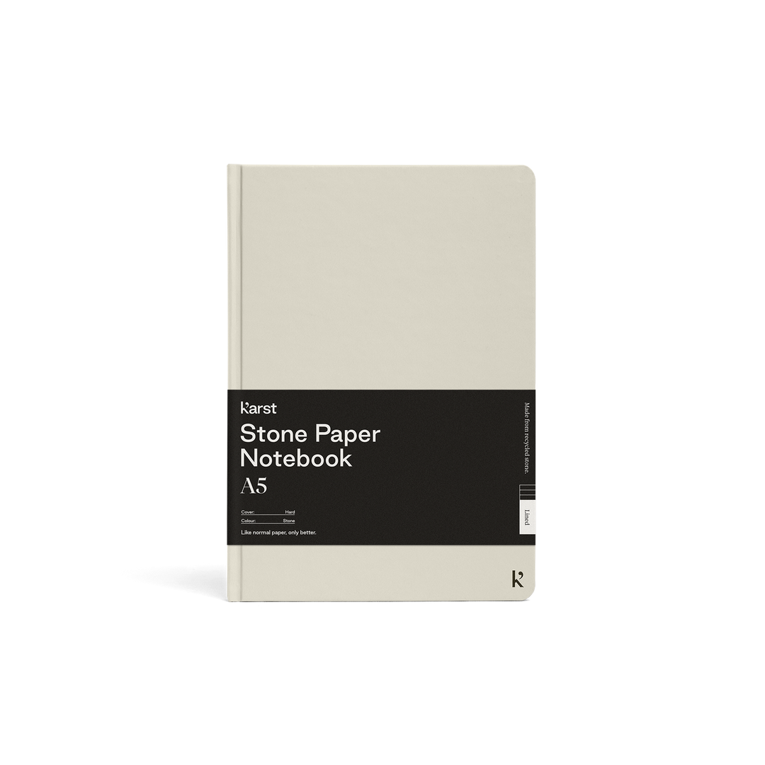 Stone Paper Hardcover Notebook, 3 colors