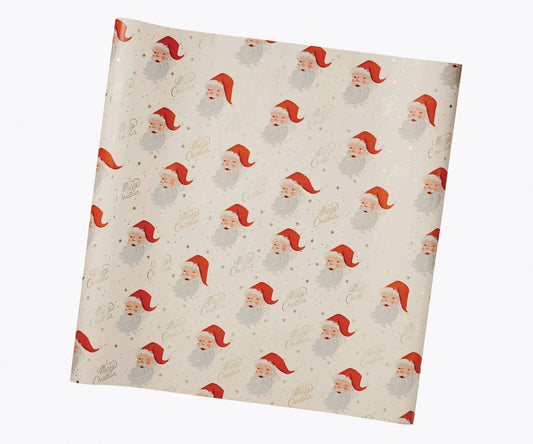 Santa Continuous Wrapping Roll