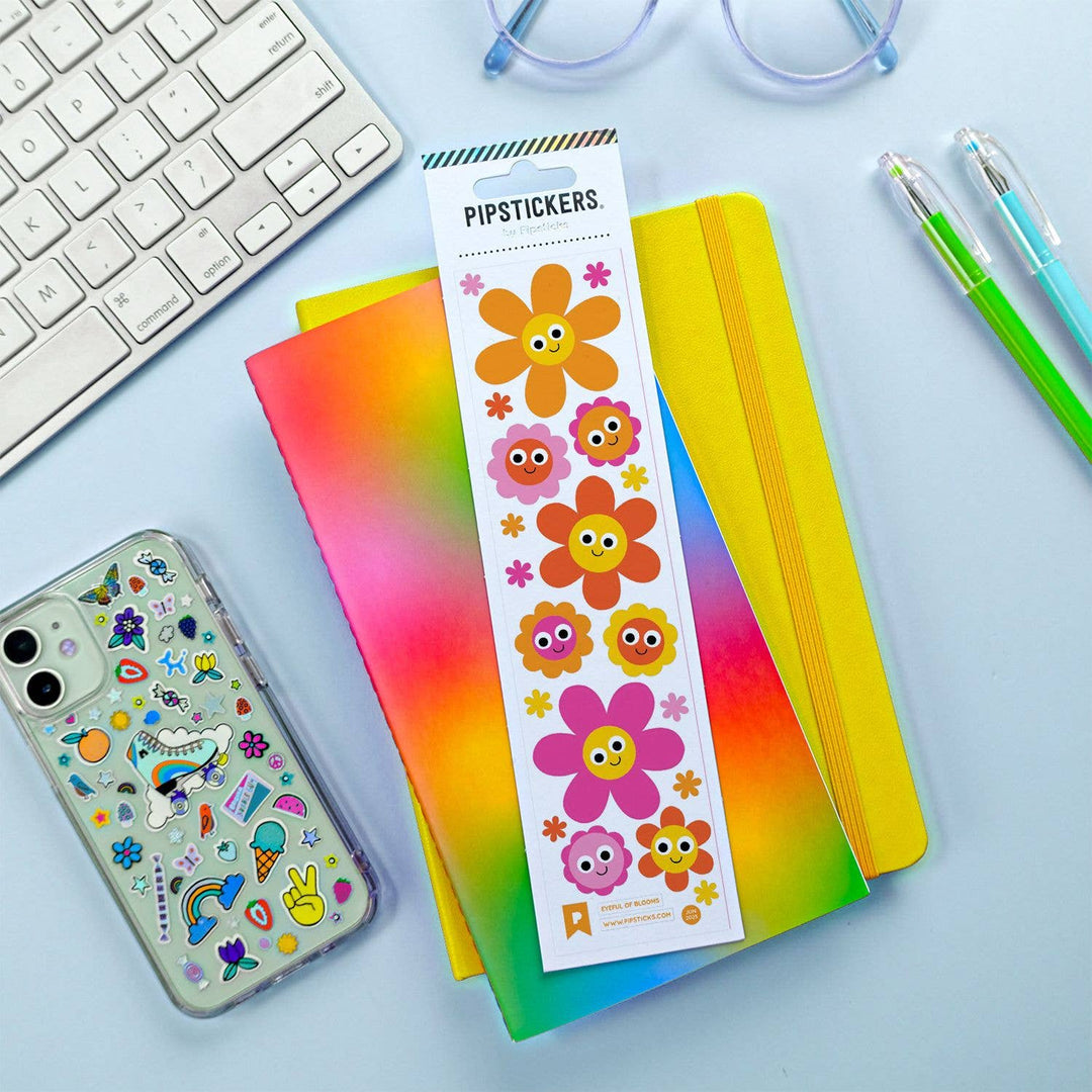 Googly Eyed Eyeful of Blooms Stickers