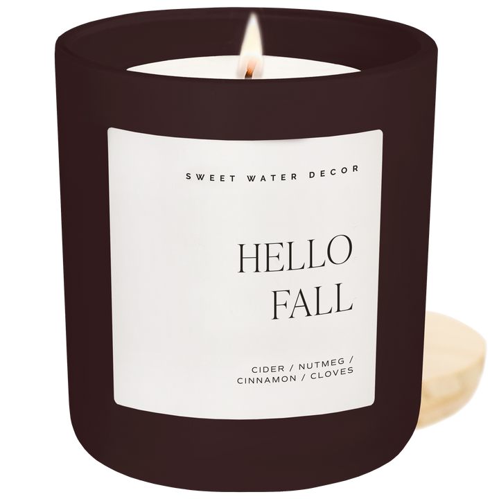 Hello Fall Soy Candle, 3 Sizes
