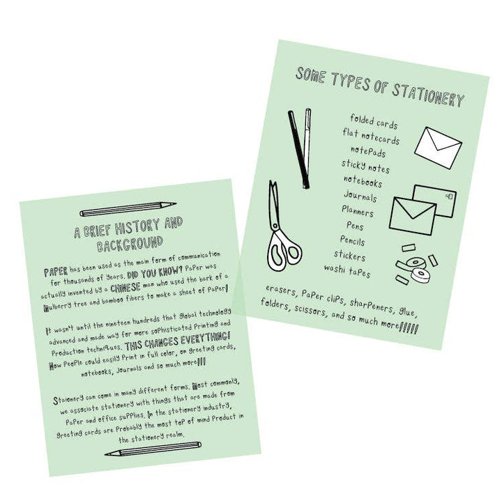 A Tiny Guide to Stationery Zine