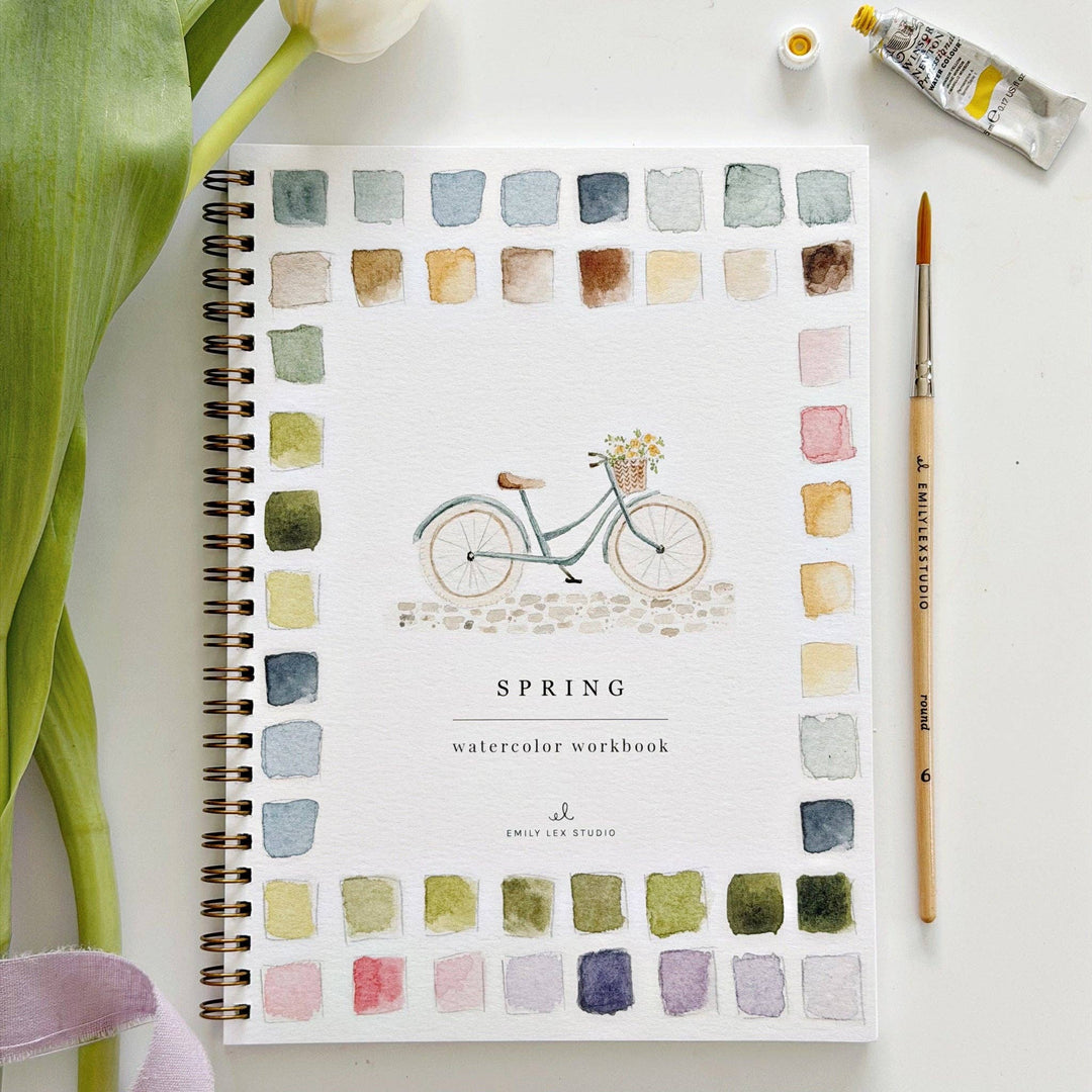 Watercolor Workbook, 18 Varieties