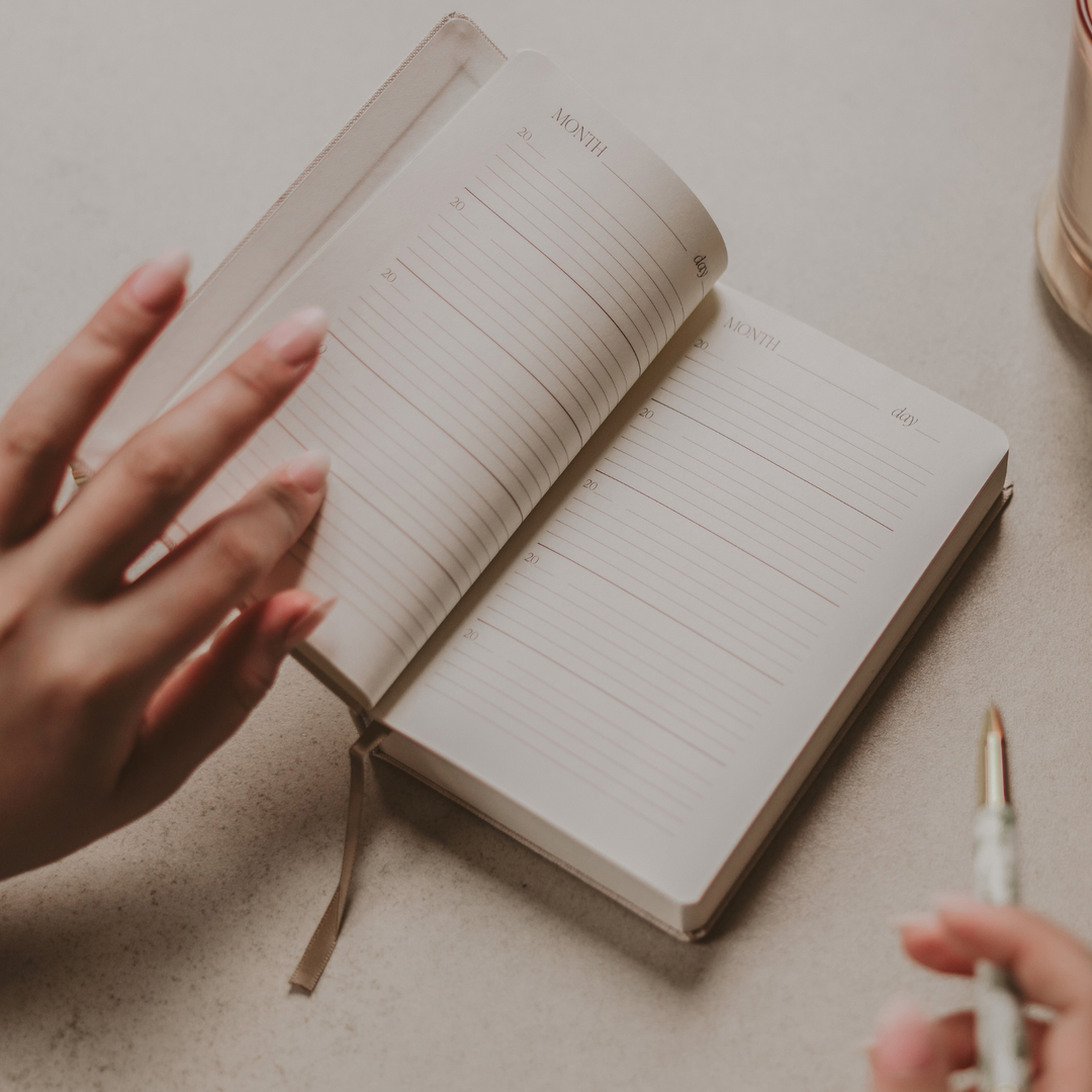 Fabric One Line A Day Journal