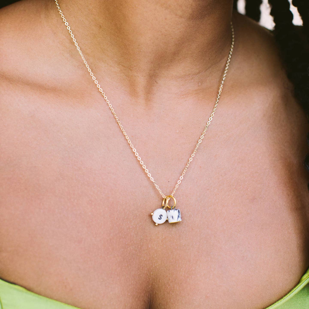 Charm Necklace, 16-18"