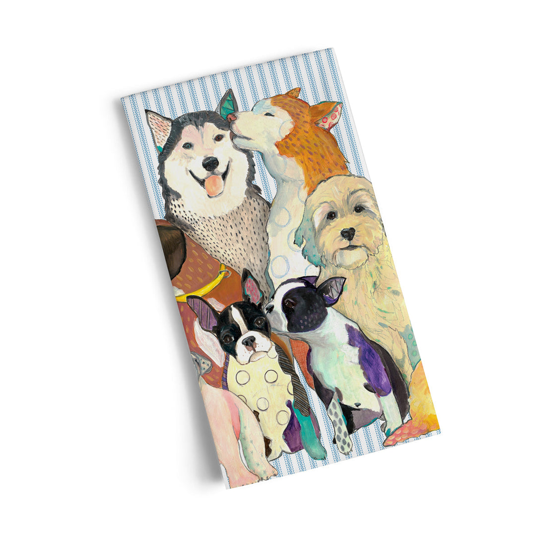 First Kiss Tea Towel