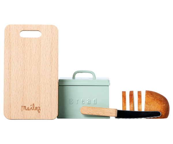 Bread Box with Utensils