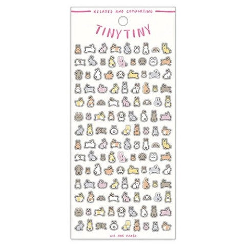 Tiny Tiny Stickers, 5 Animal Designs