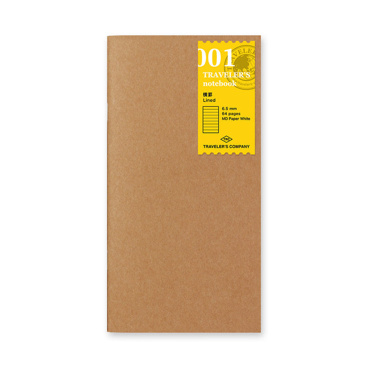 Traveler's Notebook Insert, Regular Size, 5 styles