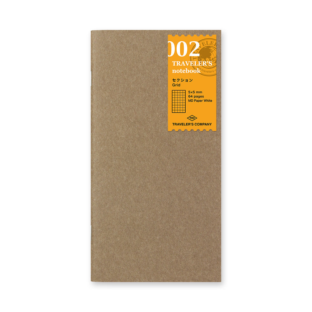 Traveler's Notebook Insert, Regular Size, 5 styles