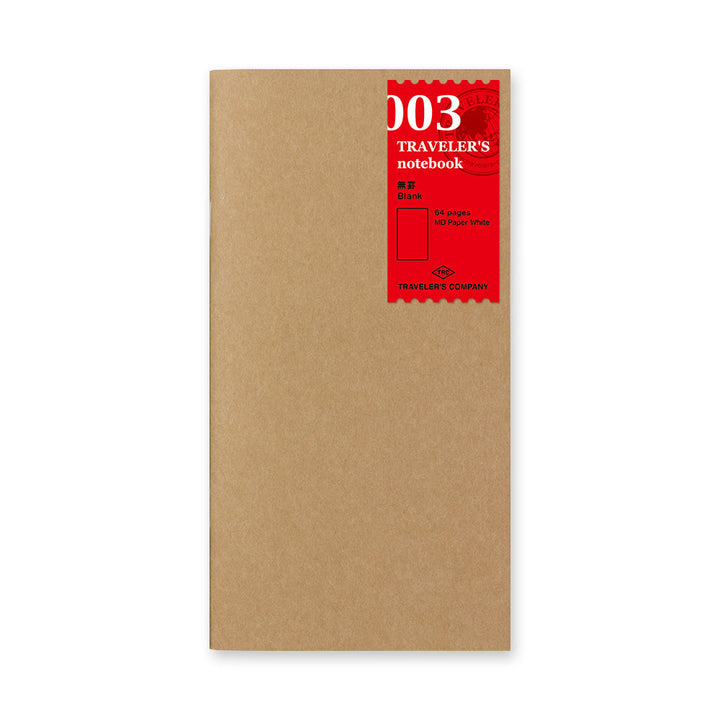 Traveler's Notebook Insert, Regular Size, 5 styles