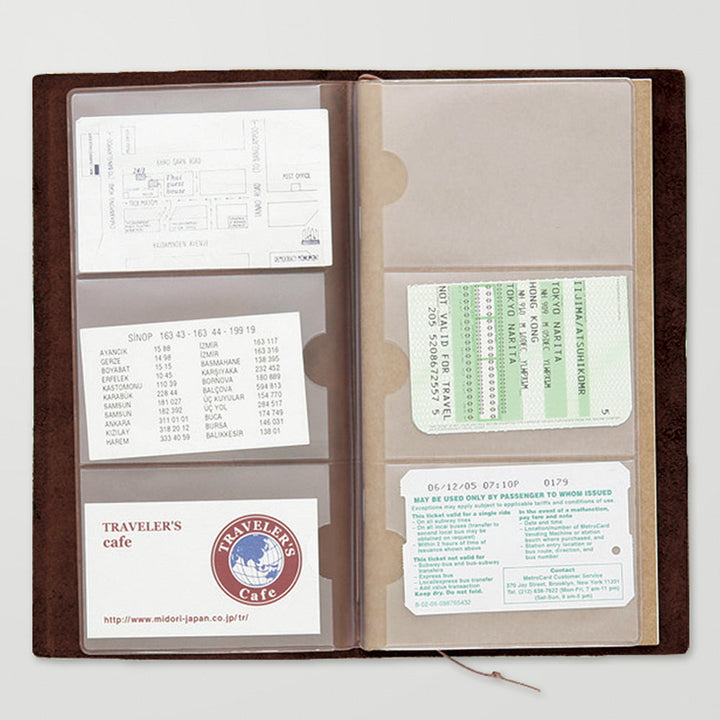 Traveler's Card File Insert, Regular Size