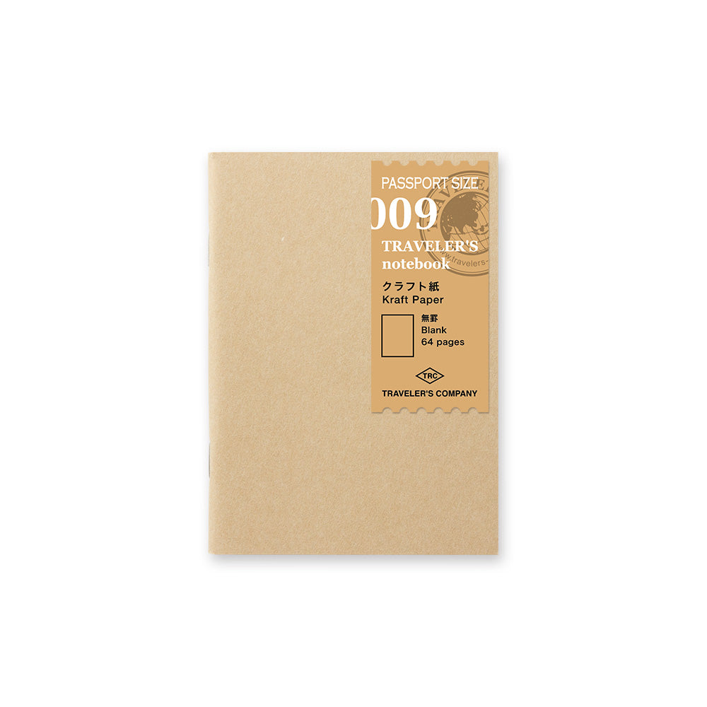 Traveler's Notebook Insert, Passport Size, 5 styles